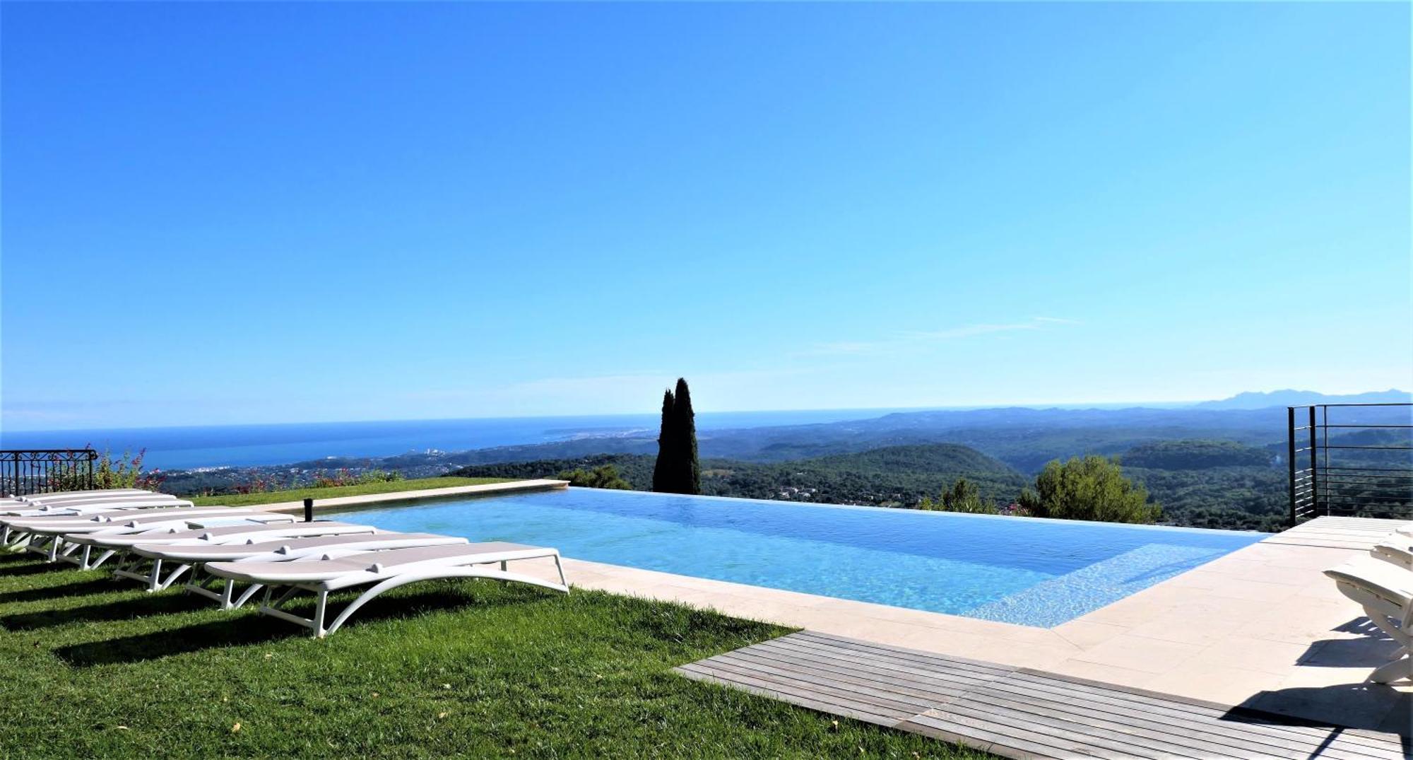 Bed and Breakfast La Bastide des Pins Vence Exterior foto